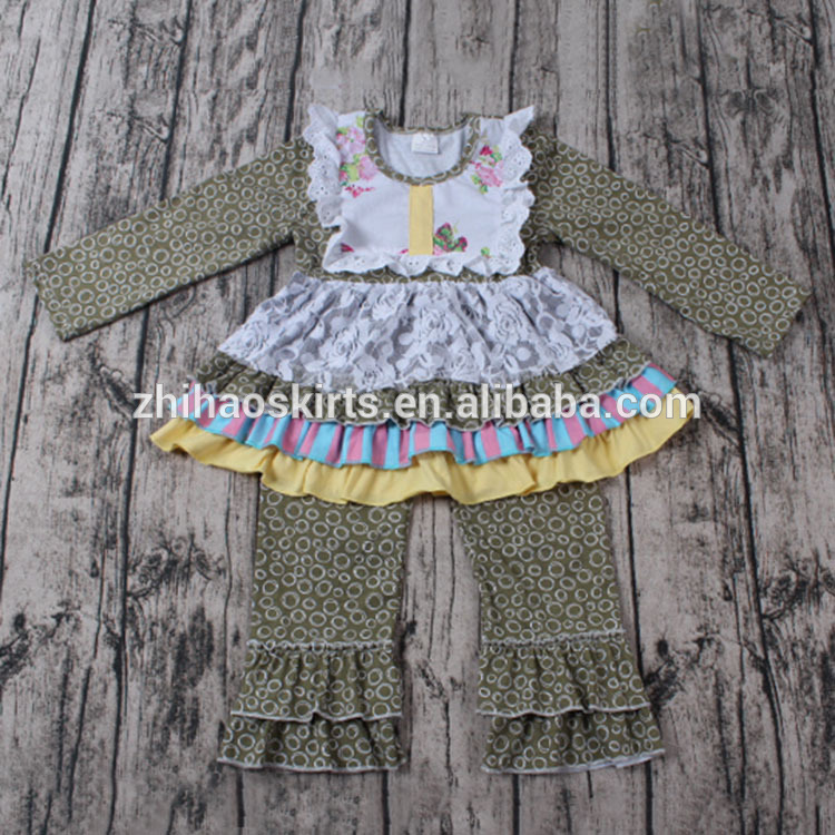 最新デザインのクスクスムーンリメイク衣装赤ちゃんの女の子綿服バルク卸売子供服-キッズ服　セット問屋・仕入れ・卸・卸売り