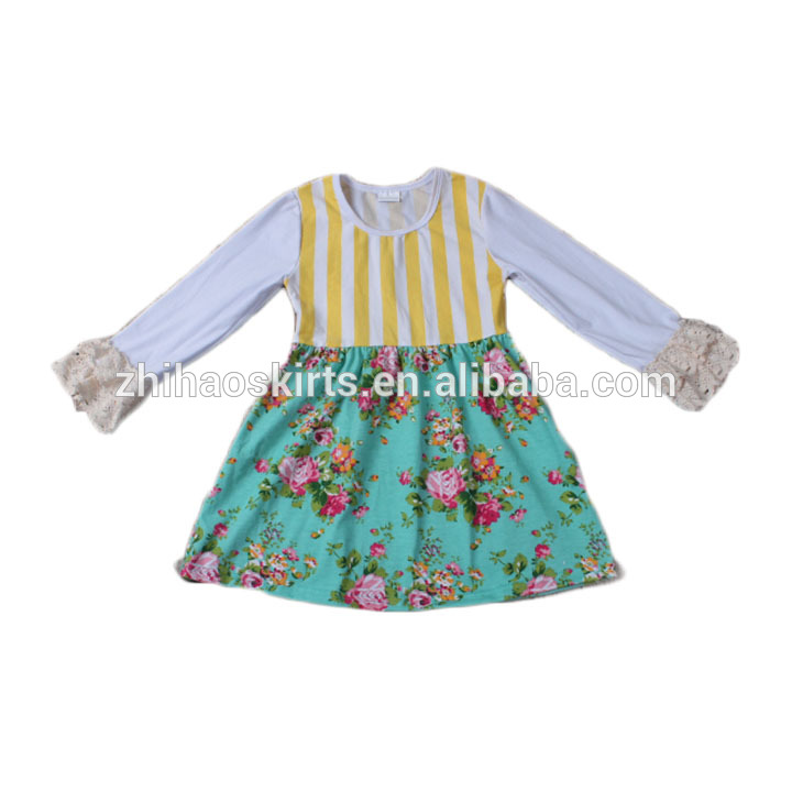新しいスタイル子供秋カジュアルドレスニットコットンドレス赤ちゃんの女の子のイブニングドレス-ジュニア服（女）ドレス問屋・仕入れ・卸・卸売り
