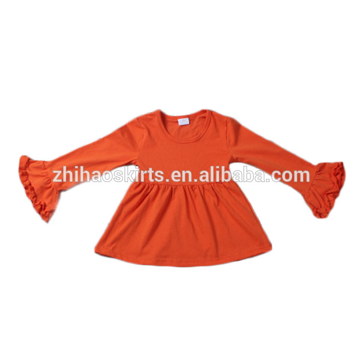 子供ハロウィンドレス卸売秋長袖オレンジドレスベビー女の子誕生日ドレス-ジュニア服（女）ドレス問屋・仕入れ・卸・卸売り