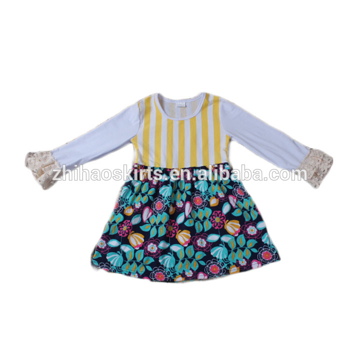冬の長い袖子供カジュアルドレス卸売ニットコットンベビー女の子のウェディングドレス-ジュニア服（女）ドレス問屋・仕入れ・卸・卸売り