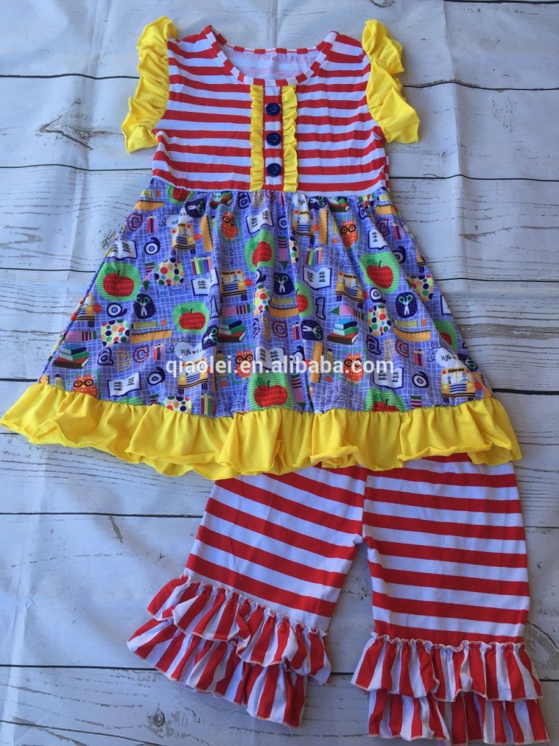 2016秋高品質子供学校に戻って服女の子ユニコーンドレス-ジュニア服（女）ドレス問屋・仕入れ・卸・卸売り
