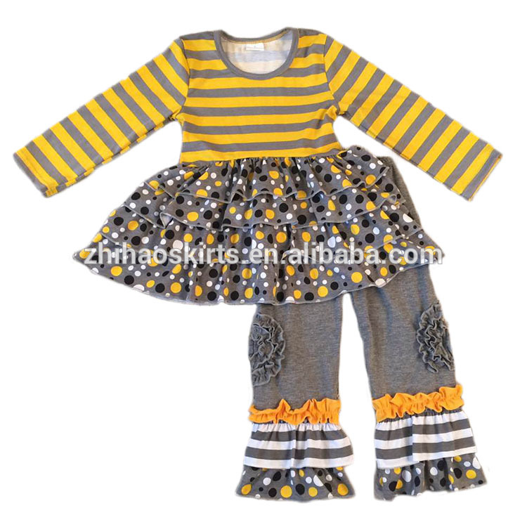女の子ブティック服秋2016フリルパンツセット女の子服子供服ハロウィン-キッズ服　セット問屋・仕入れ・卸・卸売り