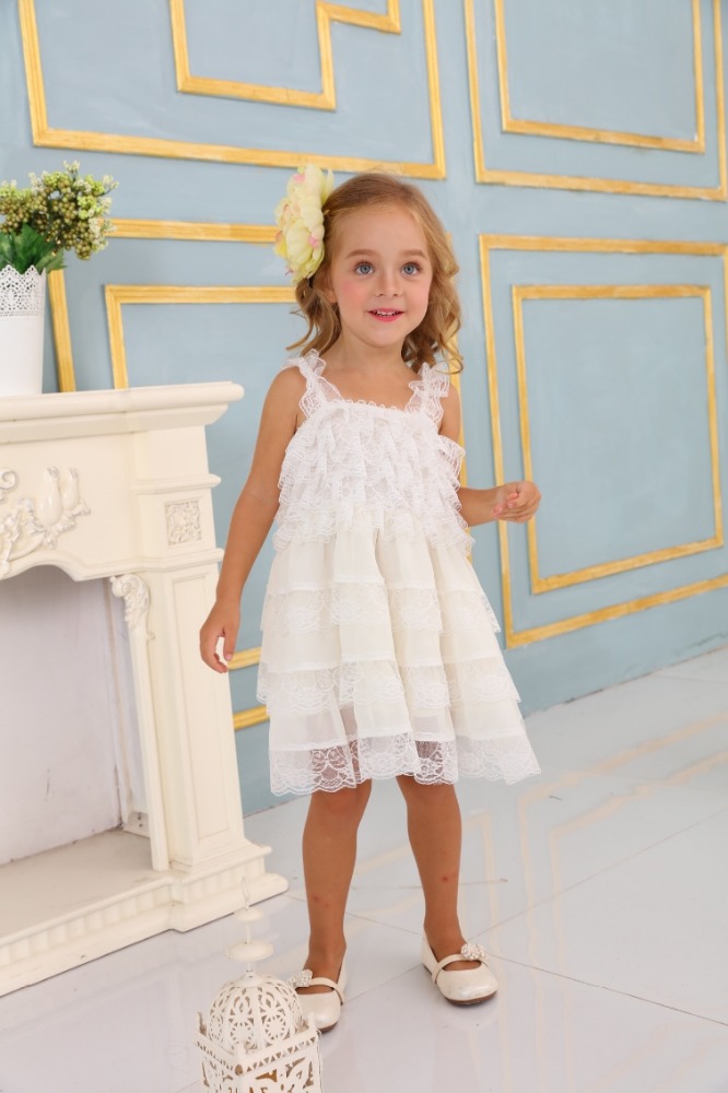 子供女の子レースフリルドレスデザインパターン-ジュニア服（女）ドレス問屋・仕入れ・卸・卸売り