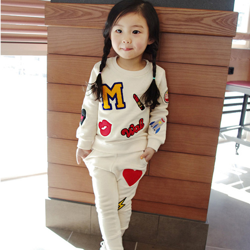 綿の子供服yf7098spring2016スポーツキッズ衣類セット-キッズ服　セット問屋・仕入れ・卸・卸売り