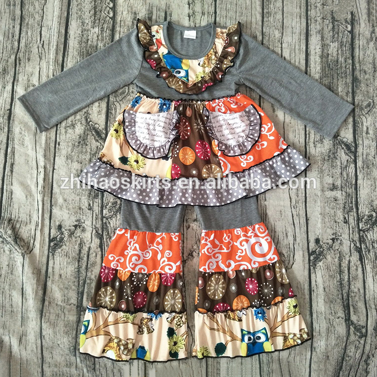 2016ファッション服女の子のための卸売高級赤ちゃん服ファッショナブルな赤ちゃんの女の子服-キッズ服　セット問屋・仕入れ・卸・卸売り
