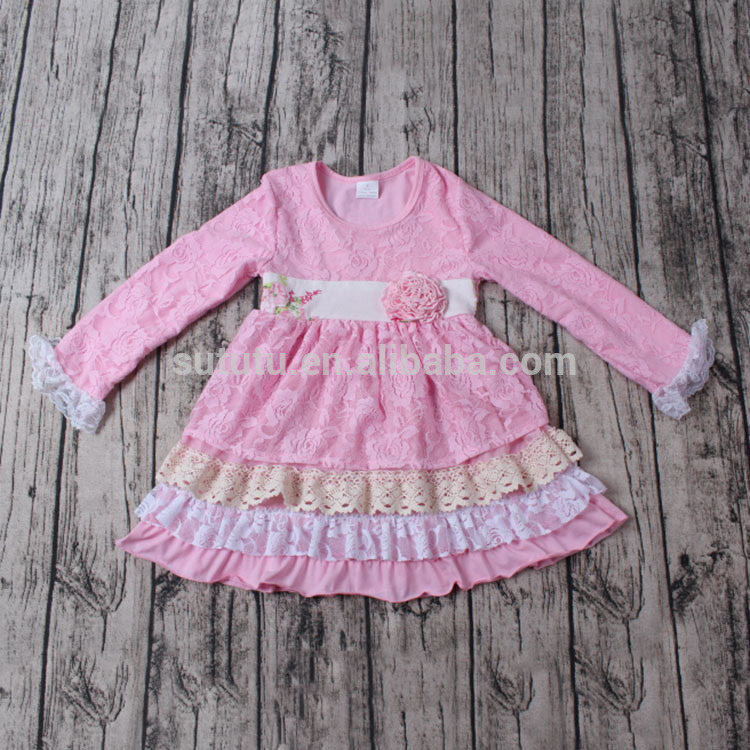 フルーツpainapple 3年綿最新デザインベビーフロックデザイン-ジュニア服（女）ドレス問屋・仕入れ・卸・卸売り