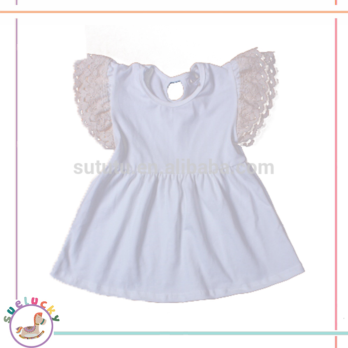 ホワイトレース結婚式子供服女の子6ドレス女の子のための10歳-ジュニア服（女）ドレス問屋・仕入れ・卸・卸売り