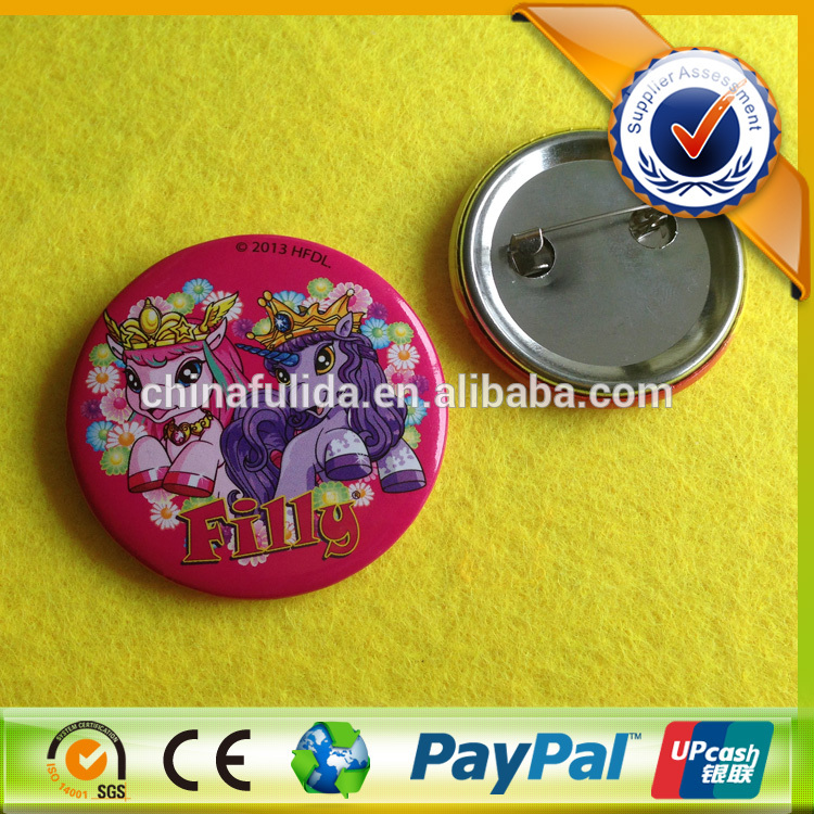 中国ピンバッジ工場安いプロモーションプラスチック安全ピン錫ボタンのバッジ-問屋・仕入れ・卸・卸売り