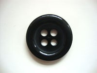 黒25 ミリメートル 4穴プラスチック ボタン-ボタン問屋・仕入れ・卸・卸売り