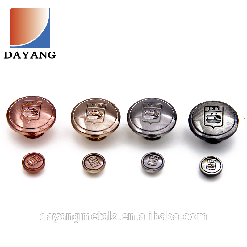 DT-169102カスタムファッションdeisgn高品質取り外す金属ボタンとリベット用ジーンズ-ボタン問屋・仕入れ・卸・卸売り