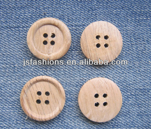 4- 穴天然木ボタン、 すべてのパターン出るらしいと最低価格-ボタン問屋・仕入れ・卸・卸売り