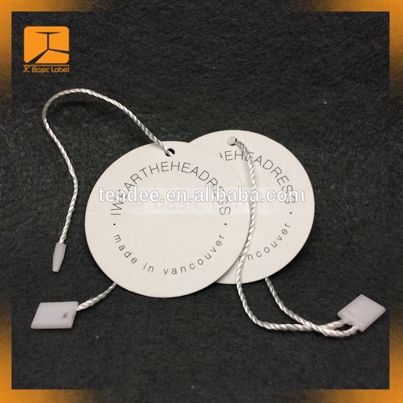 高品質ブラウンクラフト紙ハングタグ/tシャツhangtag/ブランドロゴhangtag-アパレル副資材　タグ問屋・仕入れ・卸・卸売り