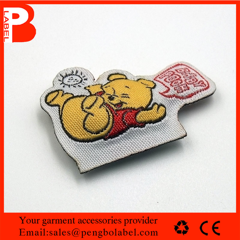 パッド入りの衣類の赤ん坊の高品質recyled織布ラベルメーカー-アパレル副資材　ラベル問屋・仕入れ・卸・卸売り