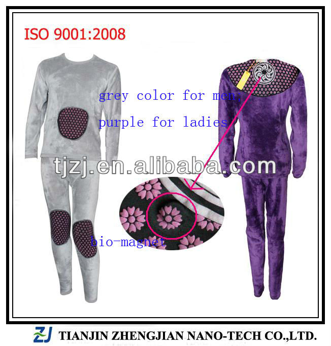 ファッション紫色のための熱下着レディースカラー磁気-ズボン下、股引問屋・仕入れ・卸・卸売り