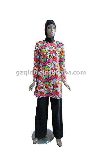 女性のためのイスラム教swiwsuit-ズボン下、股引問屋・仕入れ・卸・卸売り