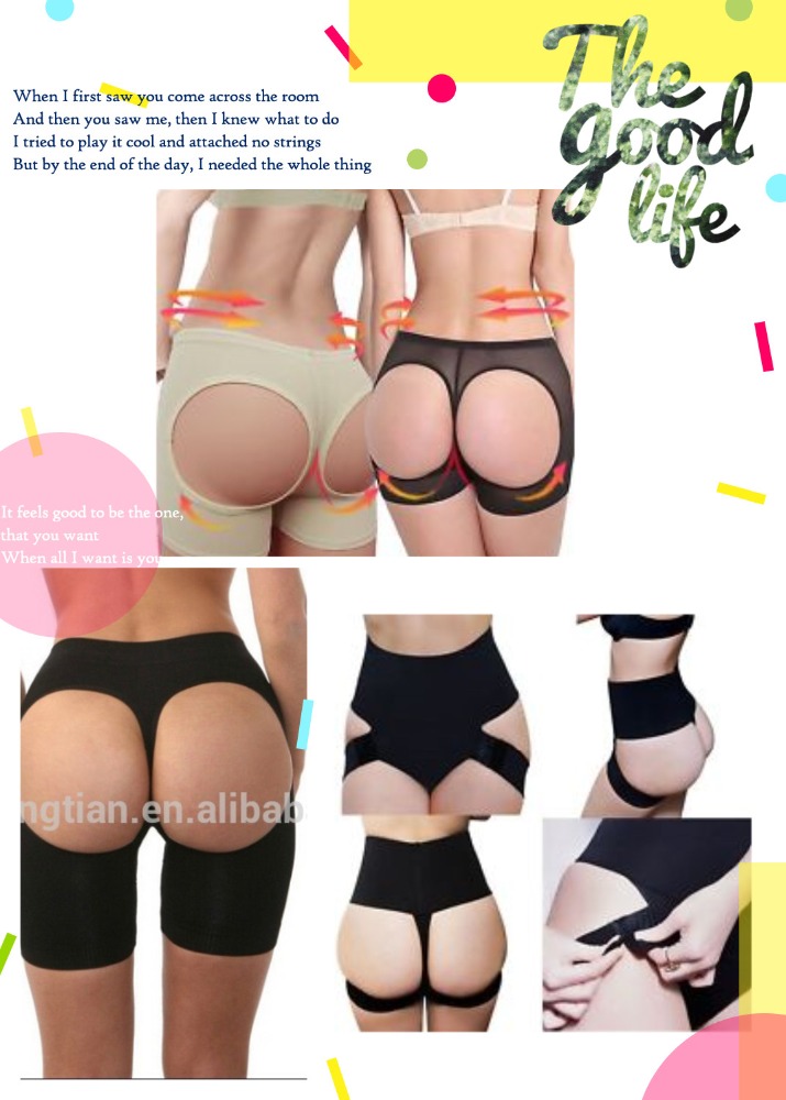 プラスサイズ痩身バットリフター高品質女性パンティースリムボディシェイパーハイウエスト押し上げるシームレス-プラスサイズ下着問屋・仕入れ・卸・卸売り