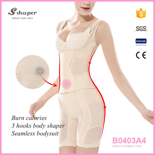 S-SHAPERシェイプウェアメーカーオープンバストボディスーツB0403A4-補正下着問屋・仕入れ・卸・卸売り