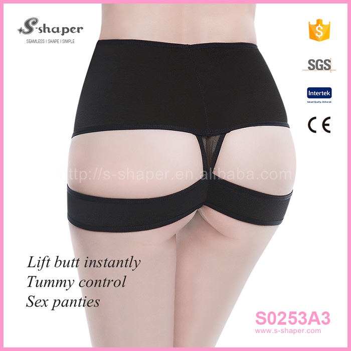 S-SHAPER成熟女性身に着け薄手パンティバットリフターパンティS0253A3-補正下着問屋・仕入れ・卸・卸売り
