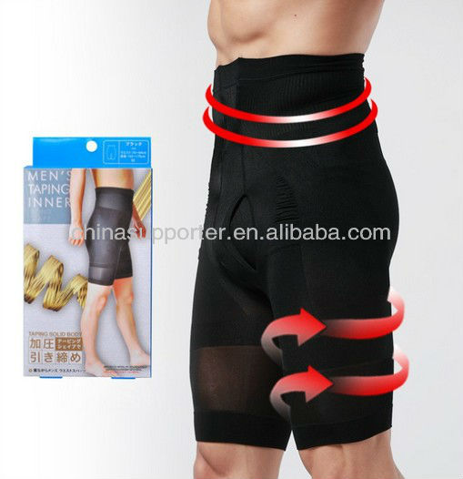 新しいスタイルの男性の男性スポーツボディシェイパーウエストcincher腹部痩身ボディスーツパンツ-補正下着問屋・仕入れ・卸・卸売り