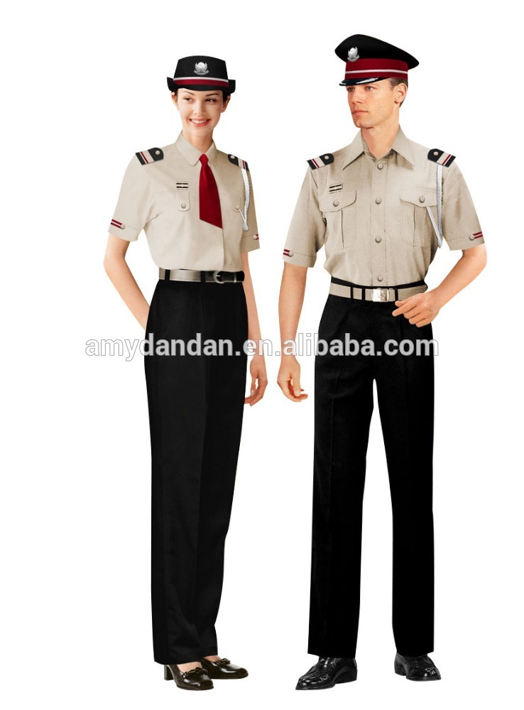 alibabaのチャイナ服専門的なデザインセキュリティガード、 セキュリティユニフォーム-警備員制服問屋・仕入れ・卸・卸売り