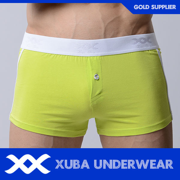 国際的熱い販売の綿スパンデックスセクシーな男性用ボクサーundewear( p)-プラスサイズ下着問屋・仕入れ・卸・卸売り