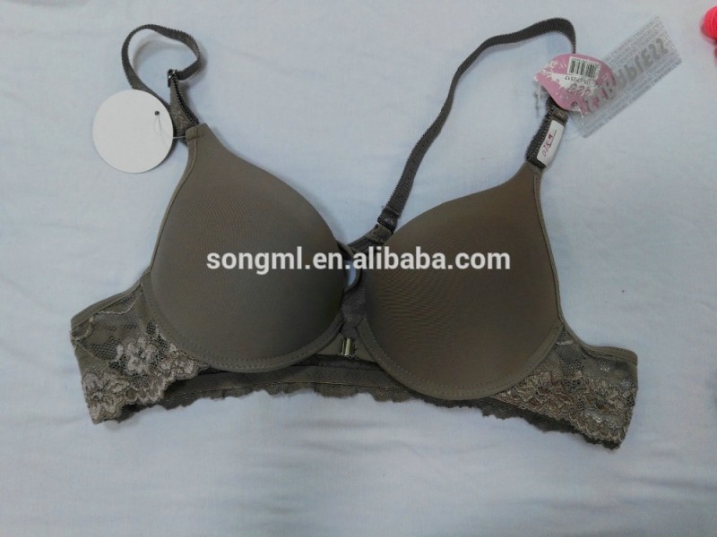 女性/sレース前開きブラ熱いデザインセクシーなスポンジブラジャー-ブラジャー問屋・仕入れ・卸・卸売り