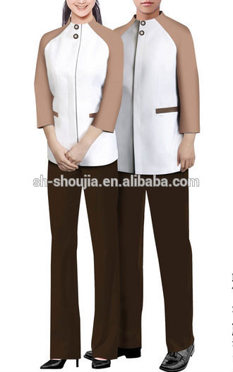 シンプルでまともなホテルハウスキーピング用ユニフォーム、 ホテルの制服-ホテル従業員制服問屋・仕入れ・卸・卸売り