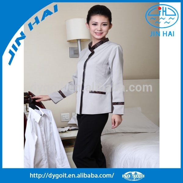 高品質のホテルユニフォーム、 ハウスキーピングのスタッフの制服、 クリーニング均一-ホテル従業員制服問屋・仕入れ・卸・卸売り