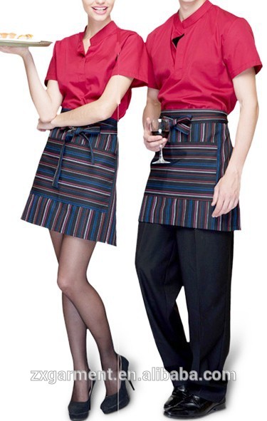 2016最新デザインoemホテルレストランユニセックス半袖スタッフ制服-ホテル従業員制服問屋・仕入れ・卸・卸売り