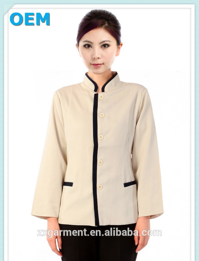 2016 oemホテルウェイトレス制服スタッフ制服高品質-ホテル従業員制服問屋・仕入れ・卸・卸売り