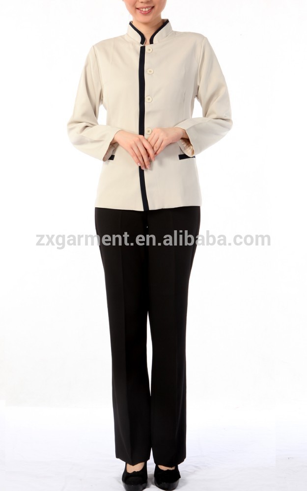 oemzxハウスキーピングのスタッフの制服-ホテル従業員制服問屋・仕入れ・卸・卸売り