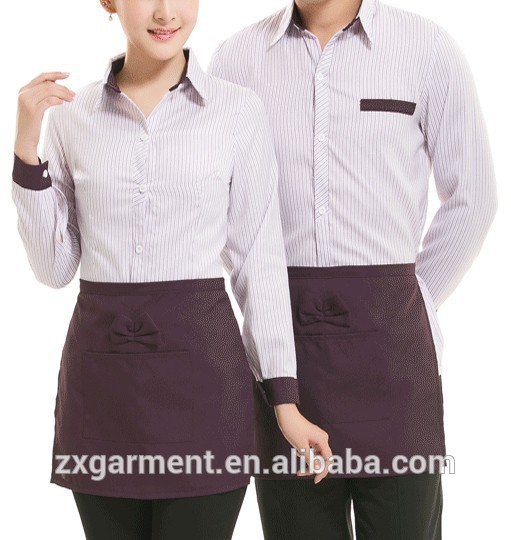 2016 oemホテルユニセックス半袖スタッフ制服で高品質-ホテル従業員制服問屋・仕入れ・卸・卸売り