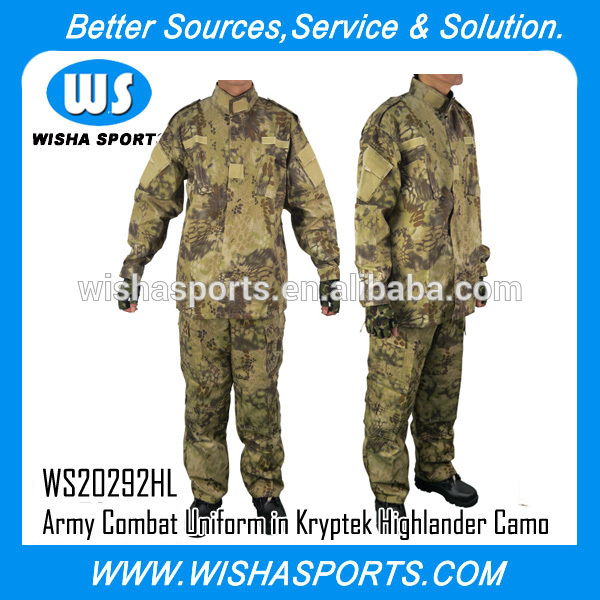 軍服迷彩usmcハイランダーでkryptekv2戦術的な戦闘フィールド陸軍の軍服-軍服問屋・仕入れ・卸・卸売り