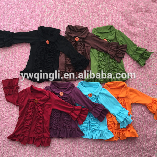 ブティックの子供秋服女子ロングスリーブ100％卸売赤ん坊の綿の赤ん坊のカーディガン-プラスサイズセーター問屋・仕入れ・卸・卸売り