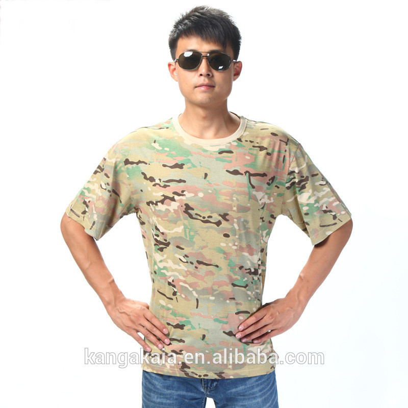 Kangakaia 2016ファッショナブルなデザイン迷彩軍服プラスサイズシャツ卸売MUFSUITS021-軍服問屋・仕入れ・卸・卸売り