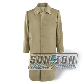 公式のオーバーコートを採用している複合ポリエステルで耐風に適し役員着用-軍服問屋・仕入れ・卸・卸売り
