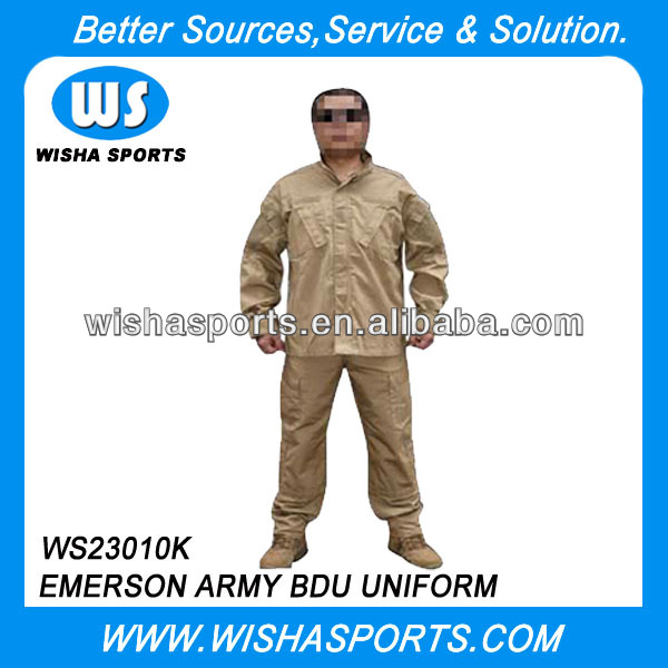 戦術的な軍事ギアエマーソン陸軍戦闘bdu制服-軍服問屋・仕入れ・卸・卸売り