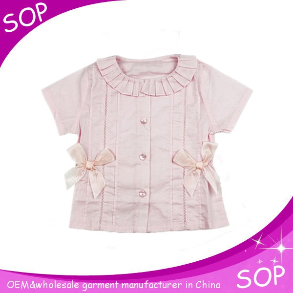 最新平野フリルシャツ幼児ベビー服工場-ベビーシャツ、トップス問屋・仕入れ・卸・卸売り