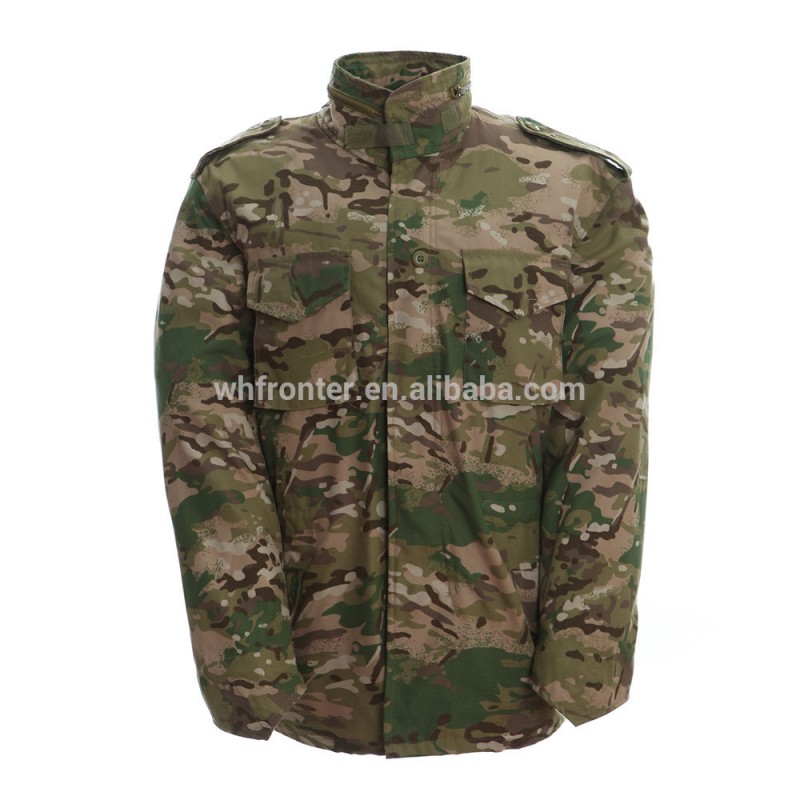 m65cp迷彩リップストップ軍フィールドコートミリタリージャケット-軍服問屋・仕入れ・卸・卸売り