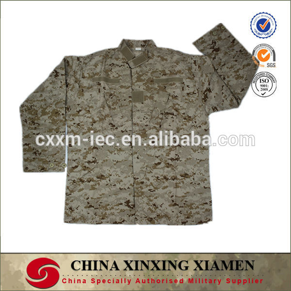 軍の戦術的な砂漠デジタル迷彩acuユニフォーム-軍服問屋・仕入れ・卸・卸売り
