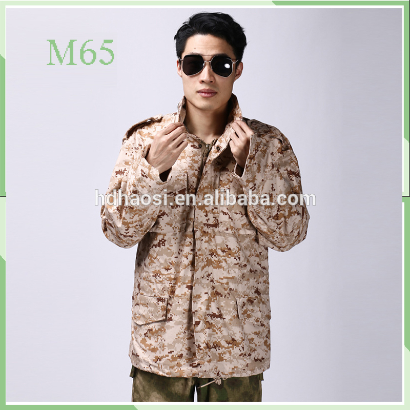 軍ジャケットm65フィールドジャケット砂漠迷彩-軍服問屋・仕入れ・卸・卸売り