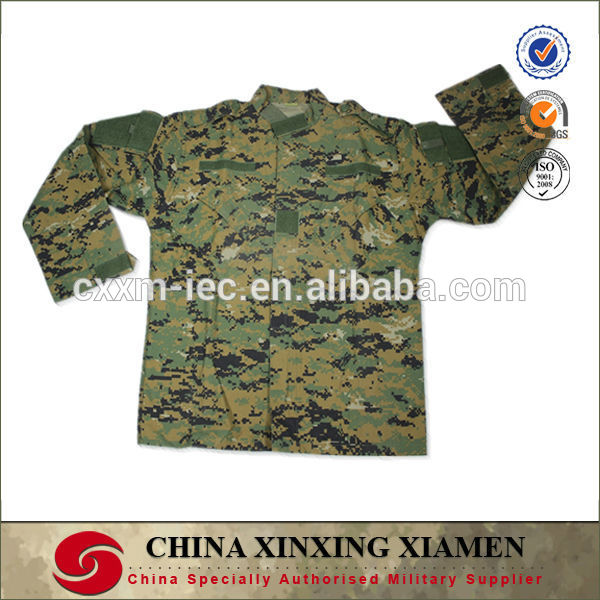 森林デジタル迷彩軍服acu-軍服問屋・仕入れ・卸・卸売り