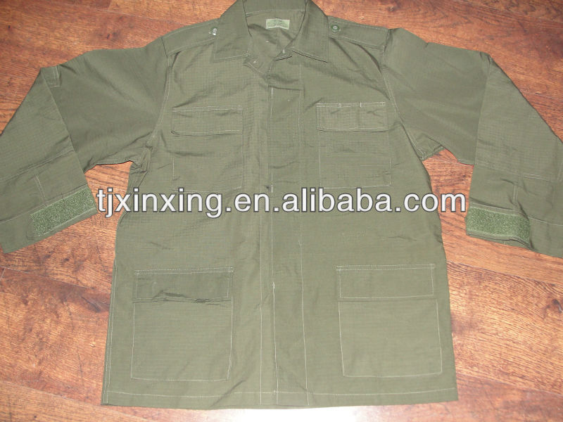 bdu軍服オリーブグリーン色、 陸軍戦闘服-軍服問屋・仕入れ・卸・卸売り