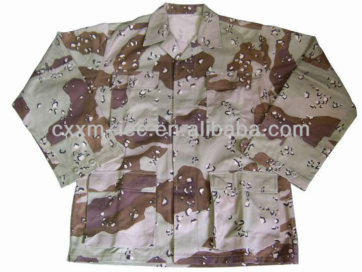 ポリ/綿戦術的な迷彩bdu軍服-軍服問屋・仕入れ・卸・卸売り