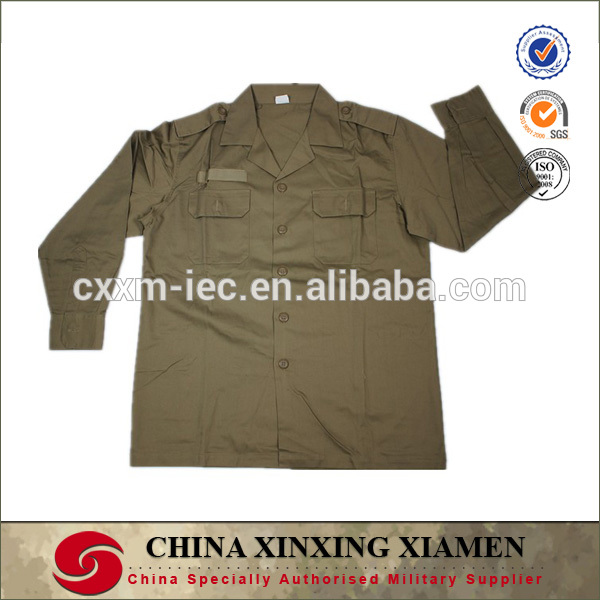 軍の作業服カーキ色カラープロ-軍服問屋・仕入れ・卸・卸売り