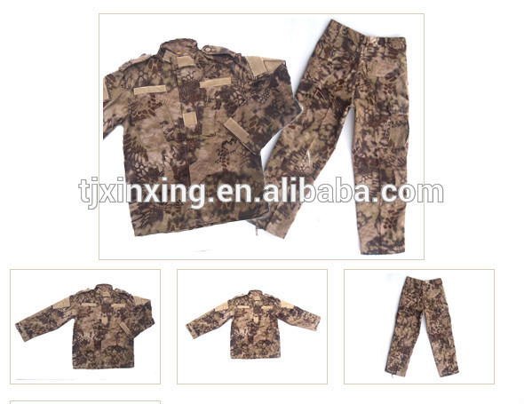 Acu 65 35ポリコットンリップストップマルチカム制服でエポレット-軍服問屋・仕入れ・卸・卸売り
