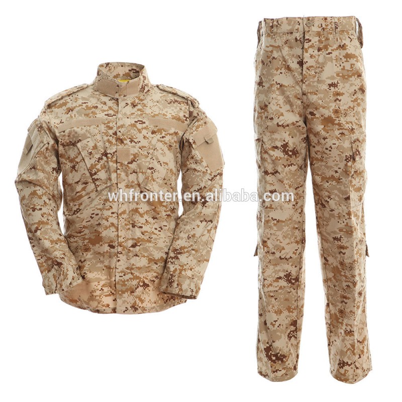 砂漠デジタル軍の迷彩acuユニフォーム-軍服問屋・仕入れ・卸・卸売り