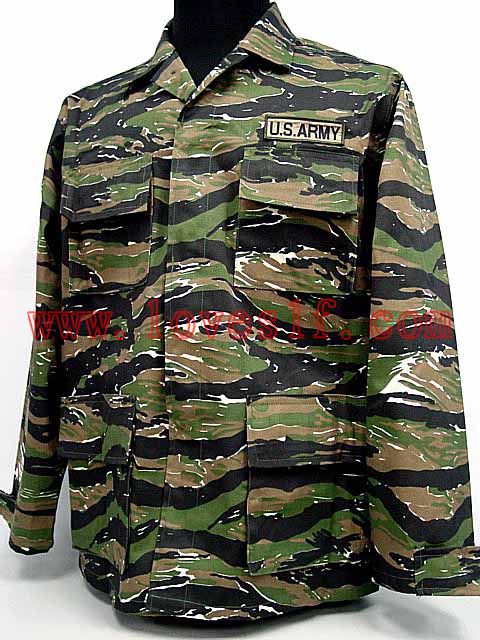 Loveslf米軍ベトナム戦争タイガーストライプカモbduユニフォームシャツパンツ-軍服問屋・仕入れ・卸・卸売り