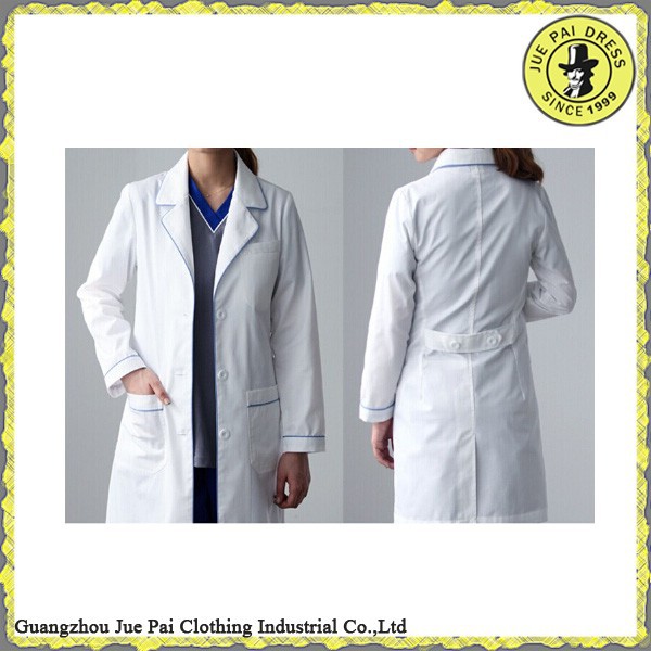 女性の白い制服デザインのナース/医者均一-医療スタッフ制服問屋・仕入れ・卸・卸売り