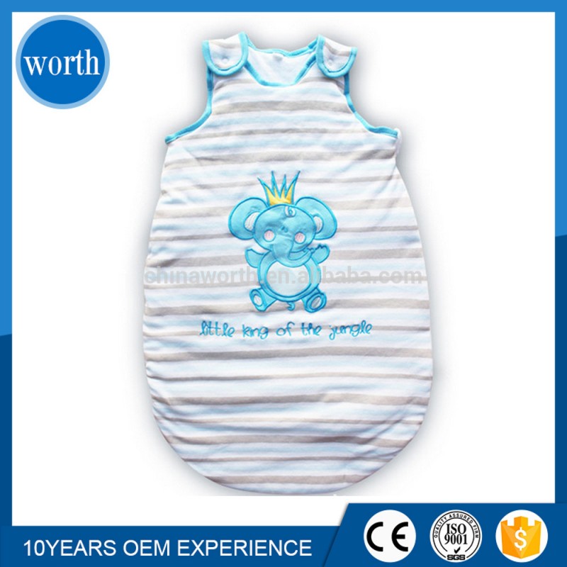 ラブリー·デザイン刺繍綿の赤ん坊の寝袋-ベビー寝袋、シュラフ問屋・仕入れ・卸・卸売り